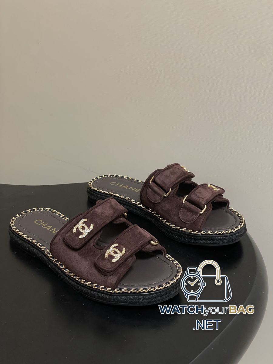 T Chanel Ballet Flats