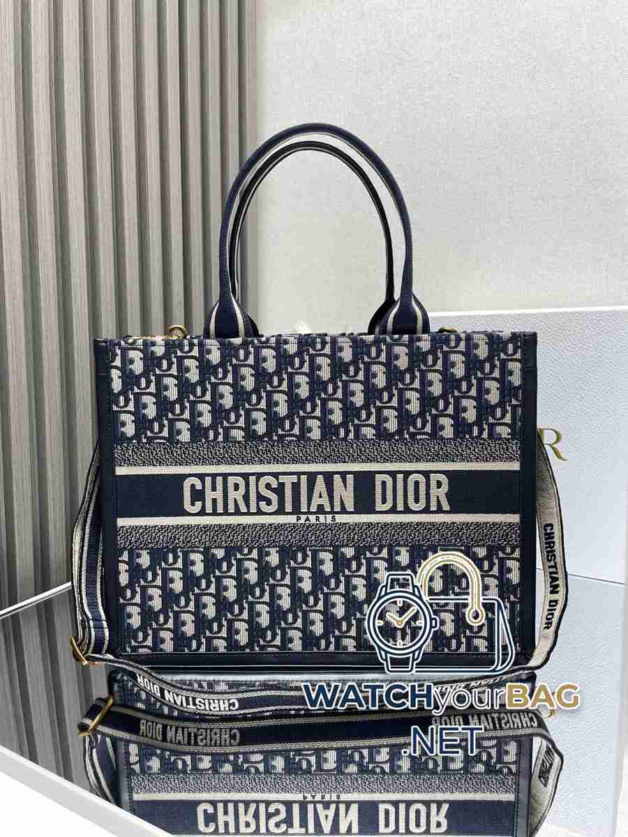 LECTS Dior Book Tote Shopping Bag