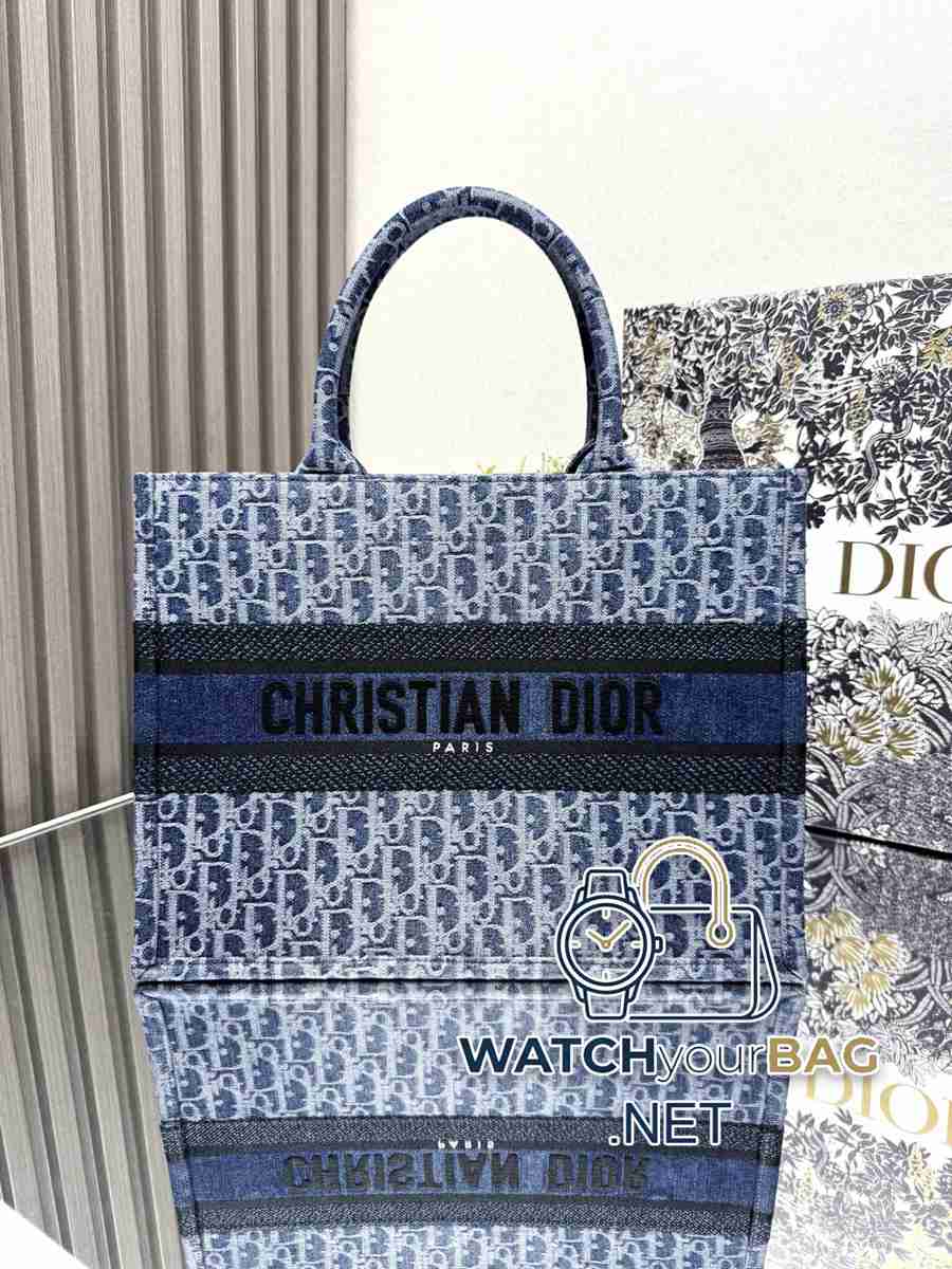 LECTS Dior Book Tote Shopping Bag