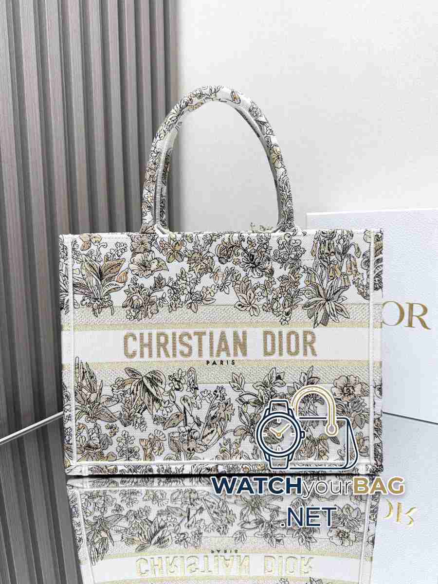 LECTS Dior Book Tote Shopping Bag
