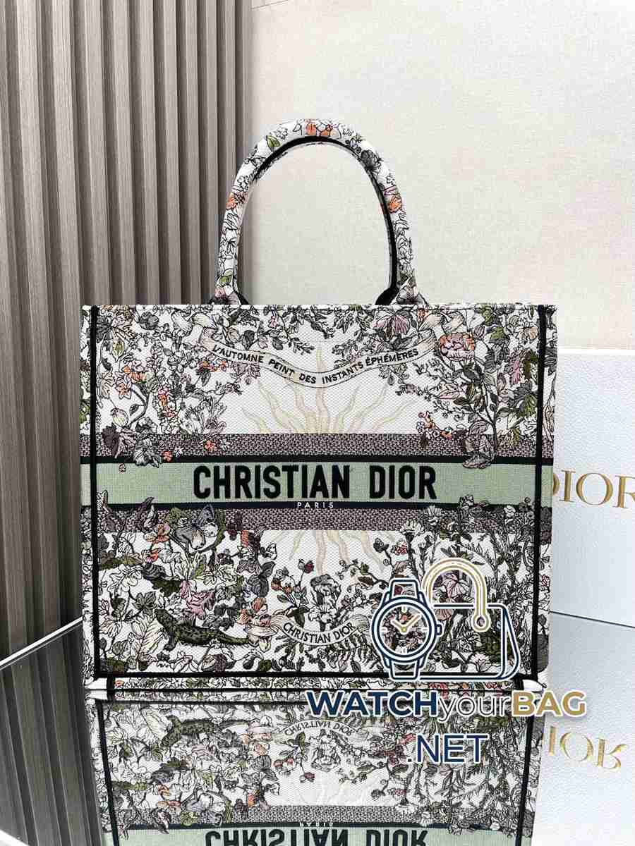 LECTS Dior Book Tote Shopping Bag
