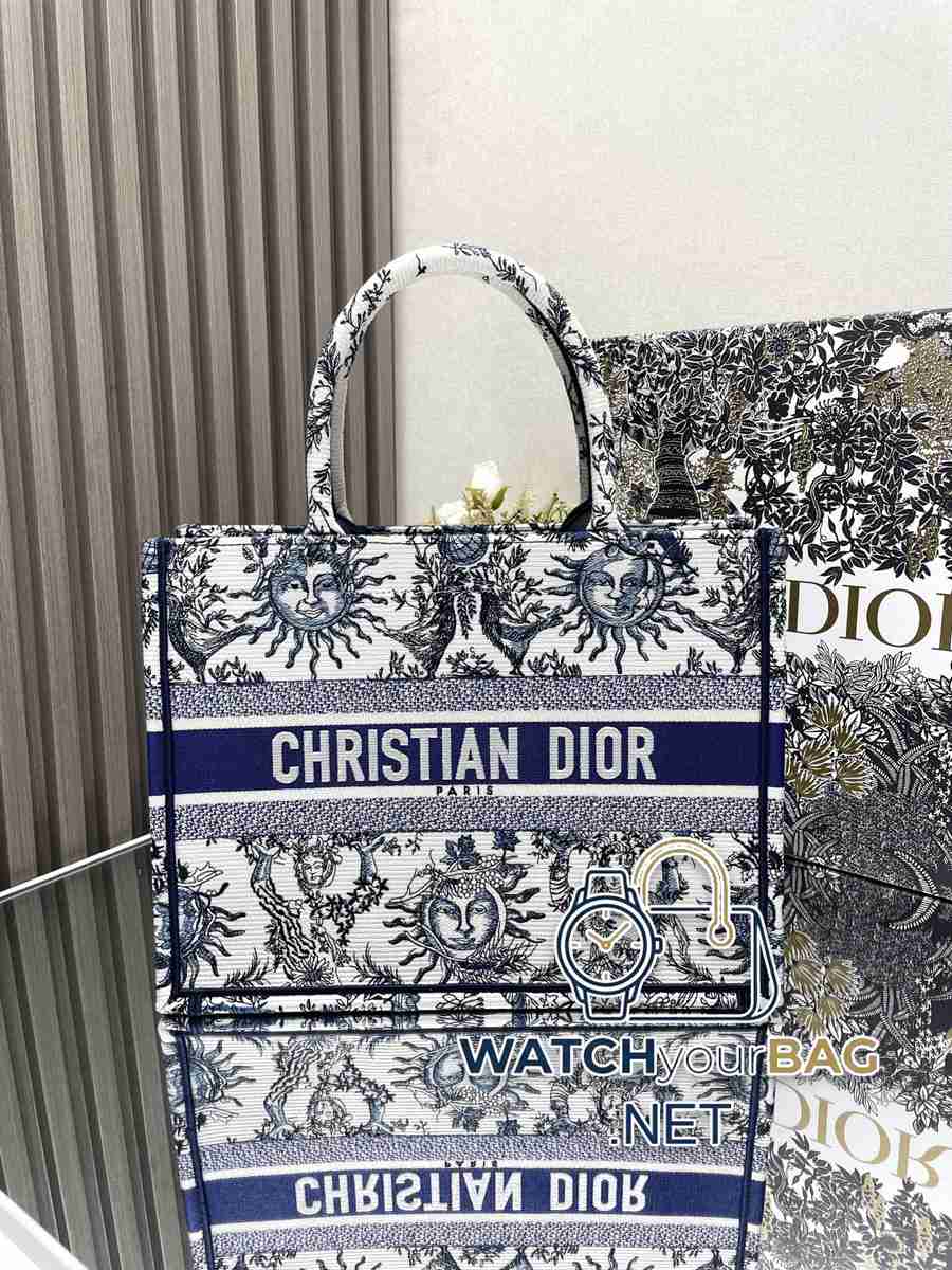 LECTS Dior Book Tote Shopping Bag