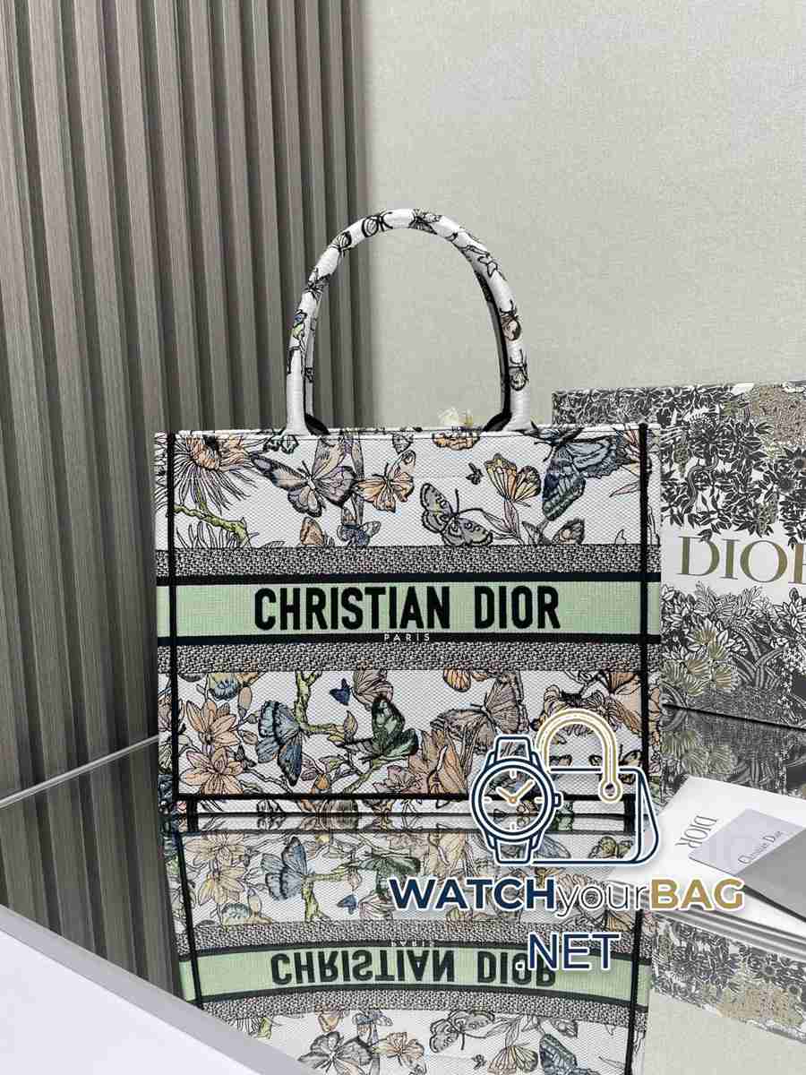 LECTS Dior Book Tote Shopping Bag