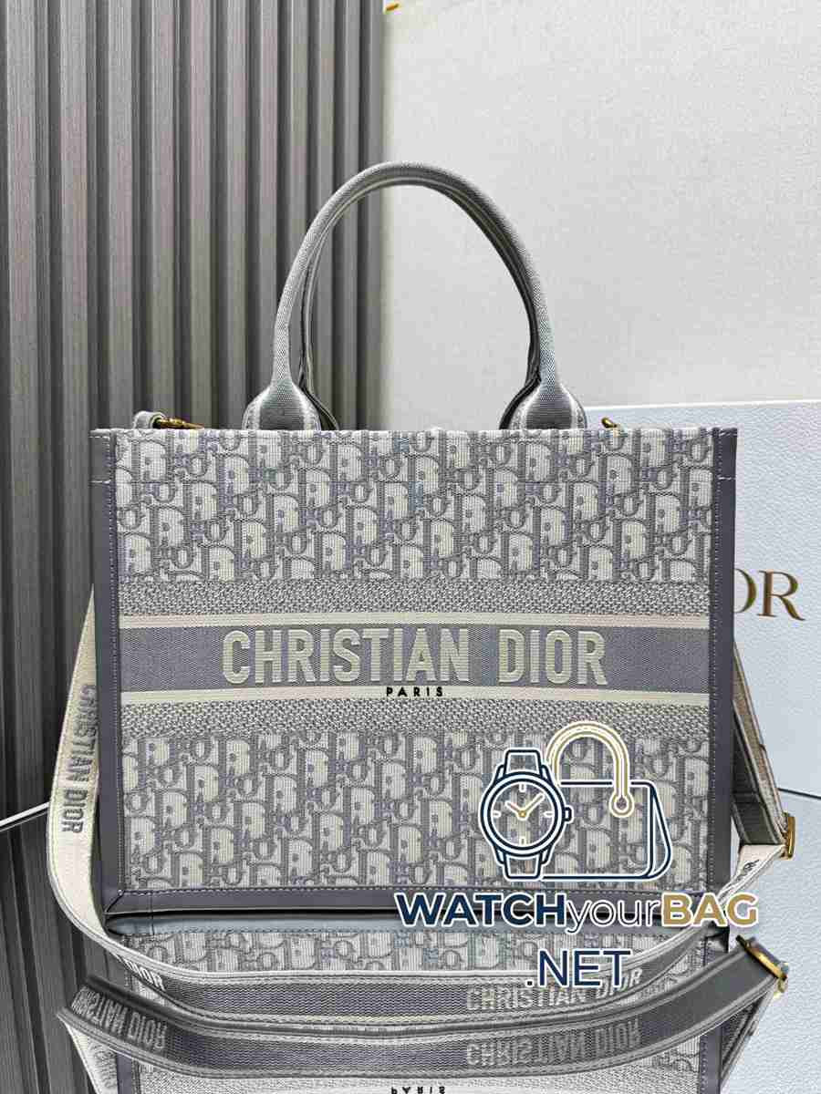 LECTS Dior Book Tote Shopping Bag