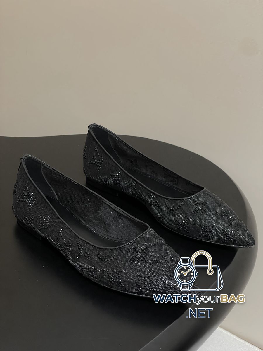 LOUIS Louis Vuitton Ballet Flats