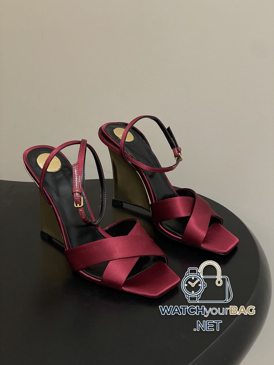 SQUARE Saint Laurent Sandals