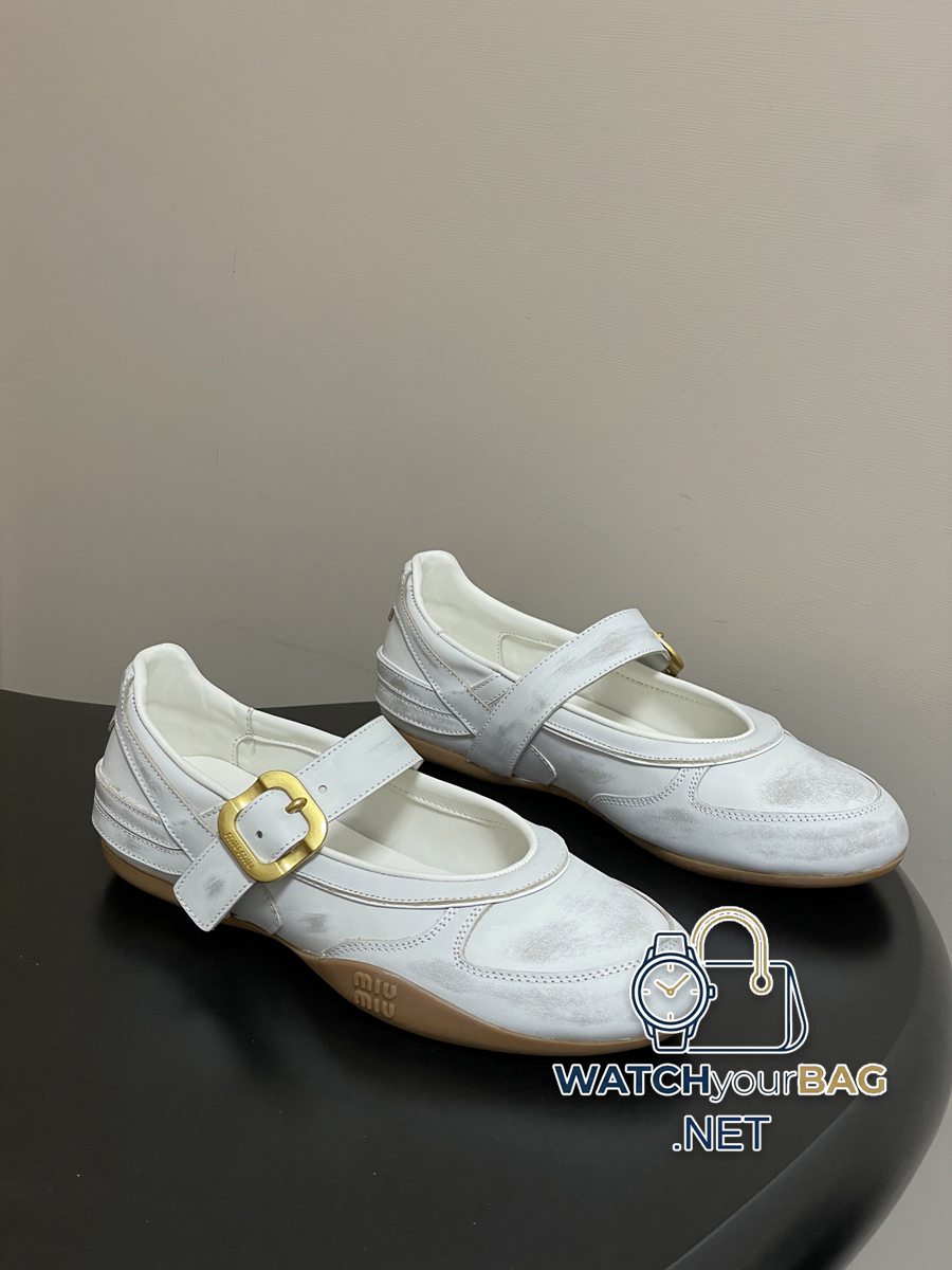 OF Miu Miu Ballet Flats