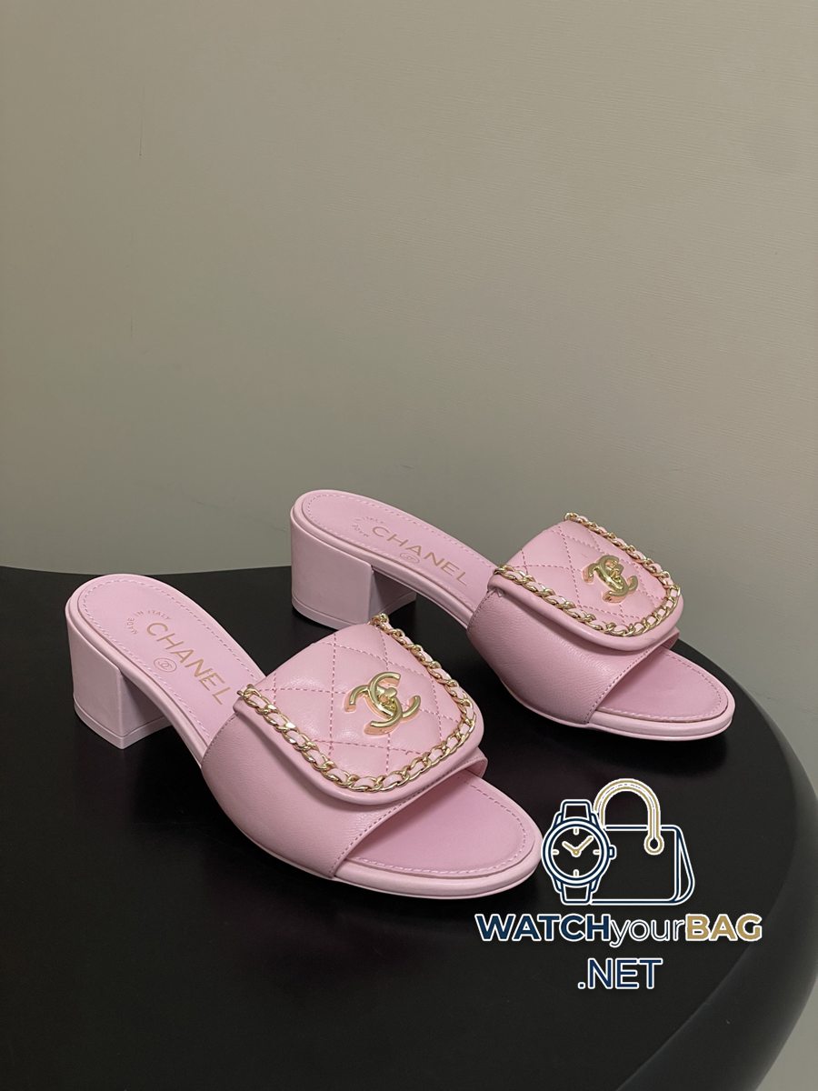 T Chanel Ballet Flats