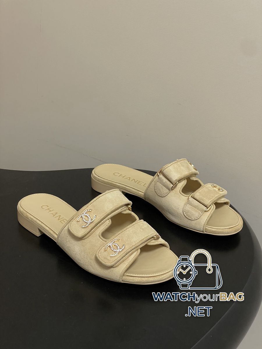 T Chanel Ballet Flats