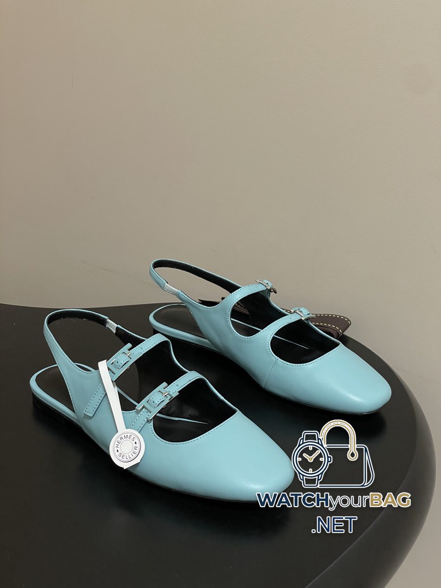 OF Hermes Ballet Flats