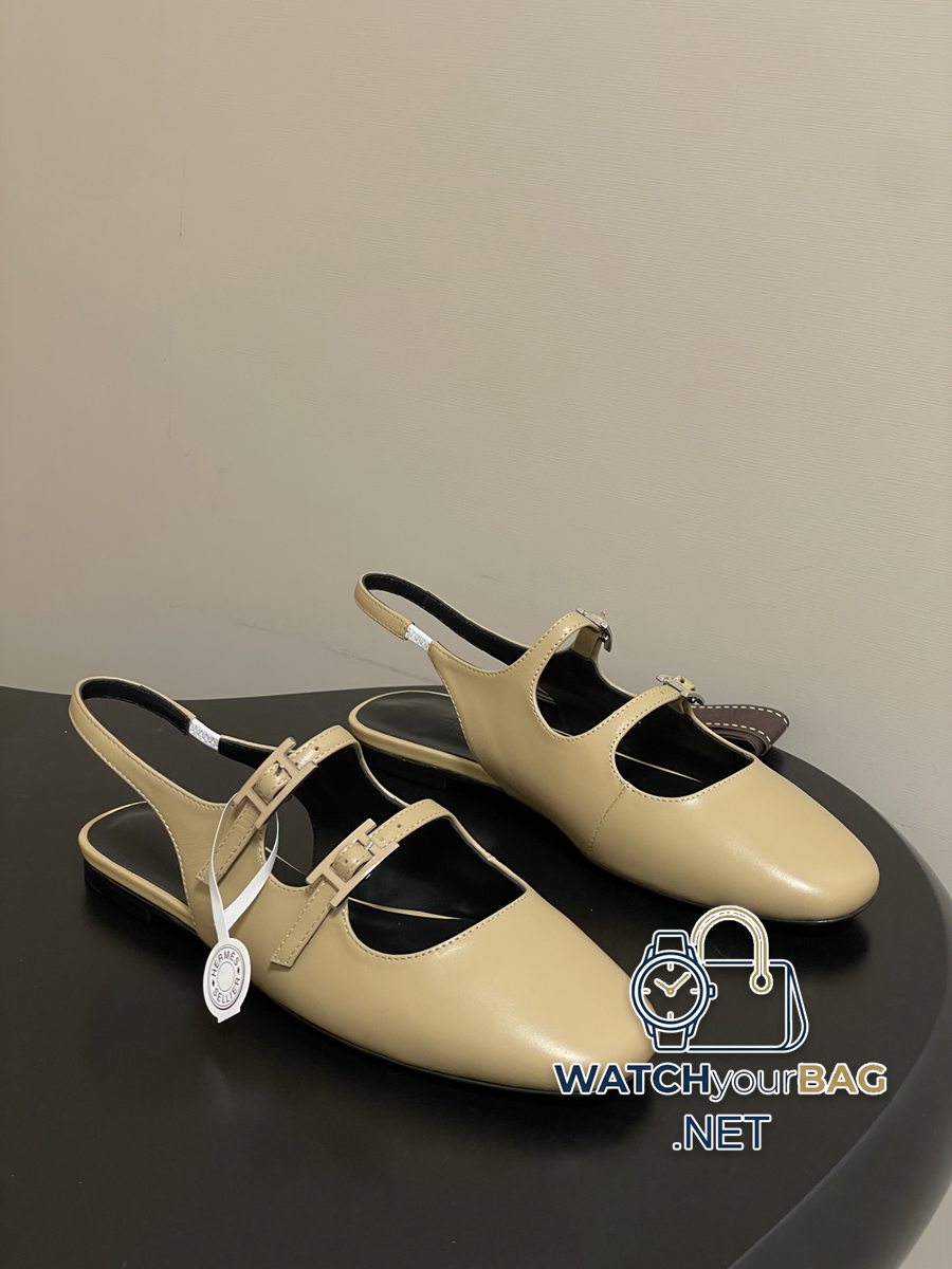 OF Hermes Ballet Flats