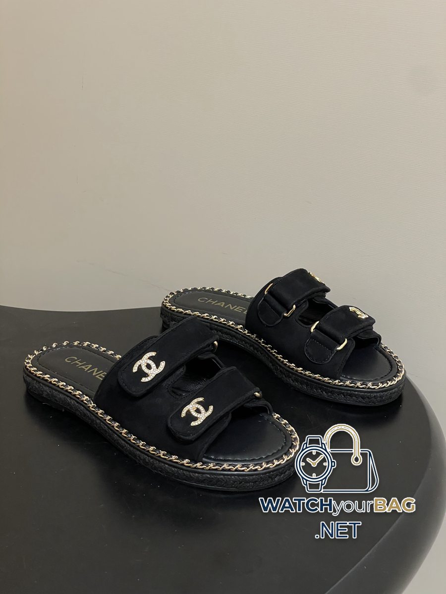 T Chanel Ballet Flats