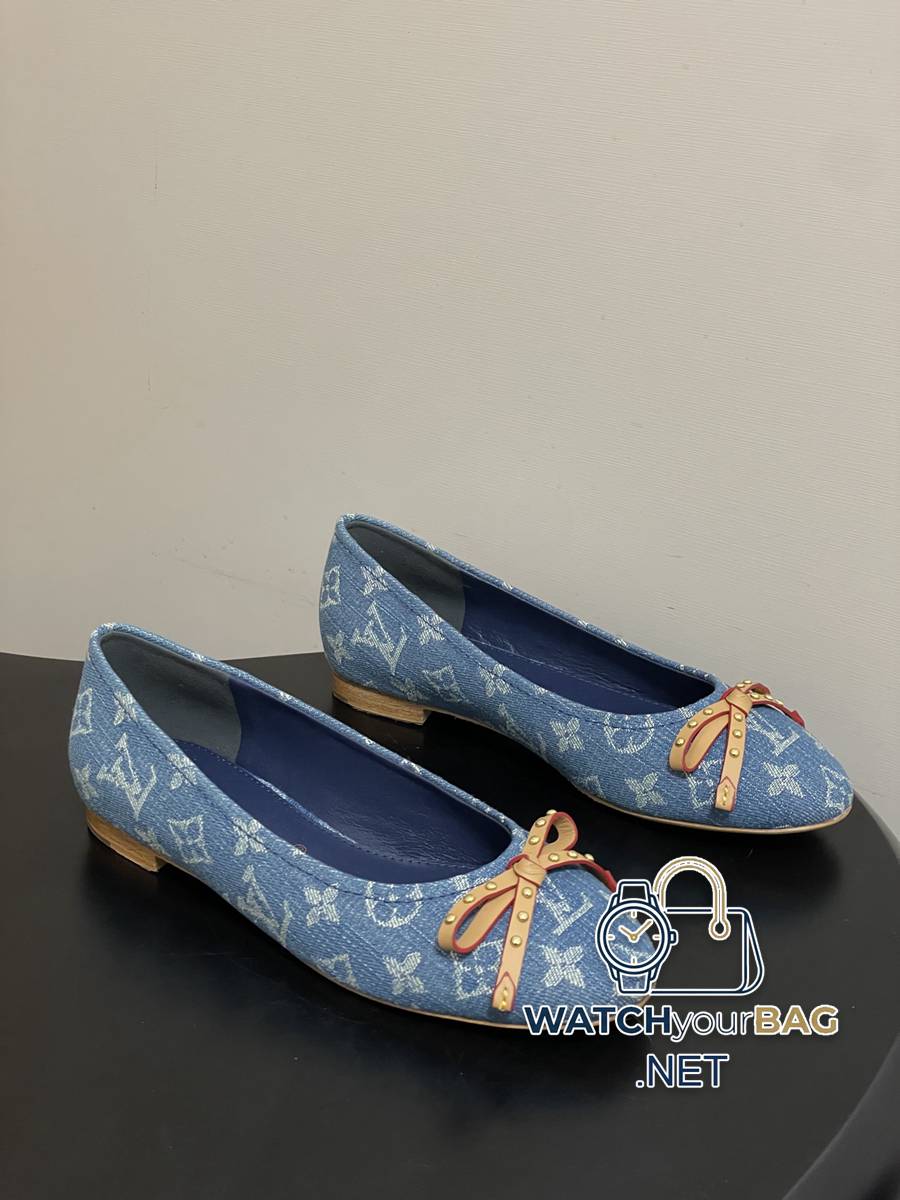 GRAM Louis Vuitton Ballet Flats